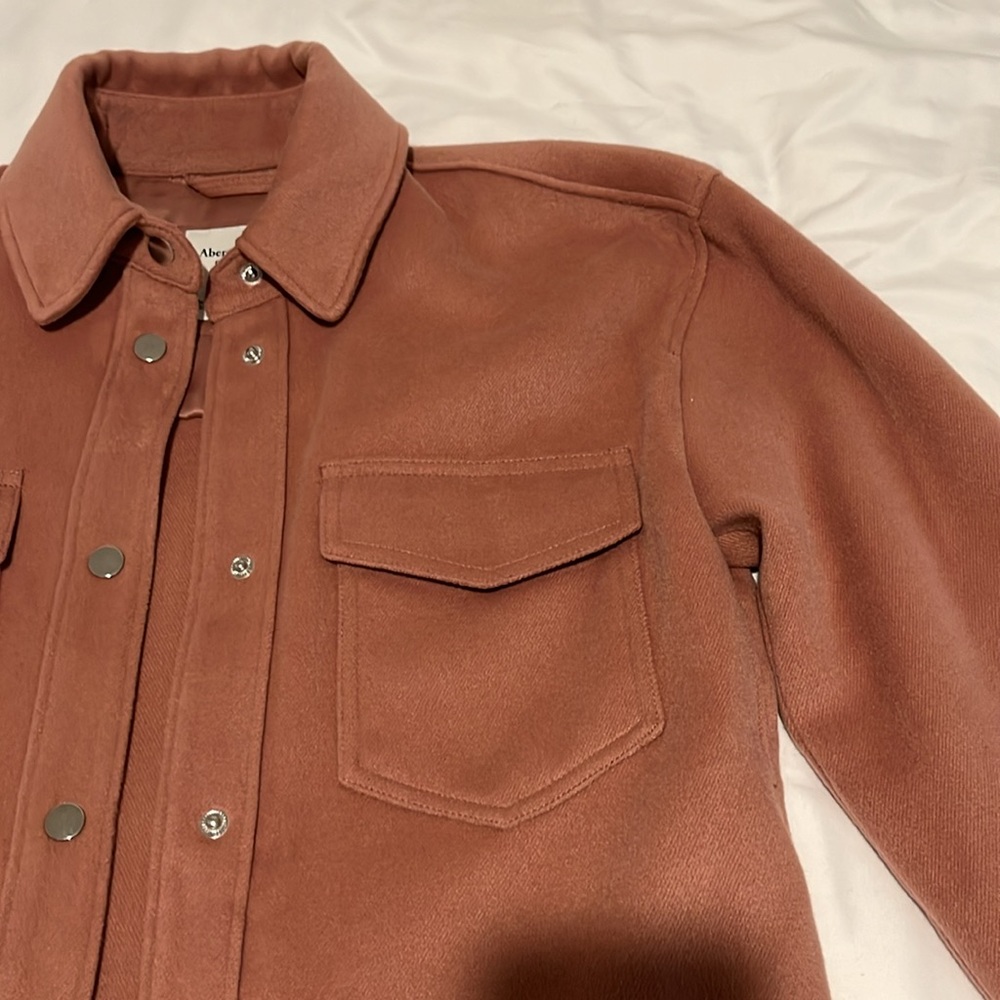 Abercrombie And Fitch Button-Down Coat Women’s Si… - image 4